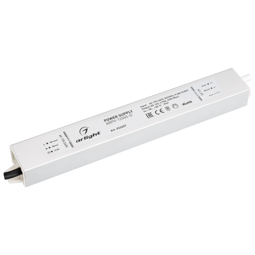 Блок питания ARPV-12045-D 3,75A 12V 45W Arlight 022457