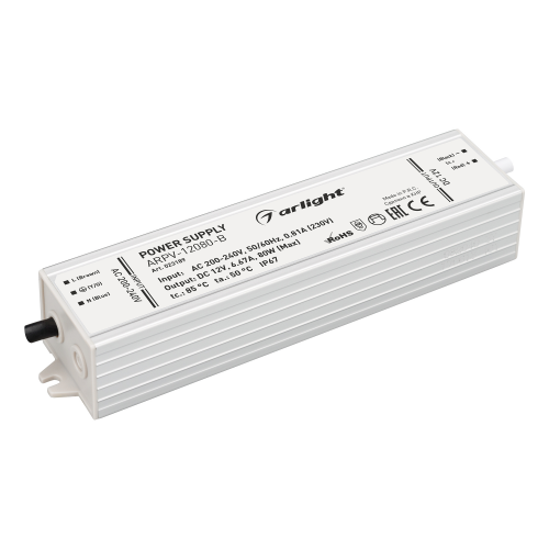 Блок питания ARPV-12080-B 6,67A 12V 80W Arlight 023189
