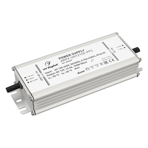 Блок питания ARPV-UH12150-PFC 12,5A 12V 150W Arlight 024269