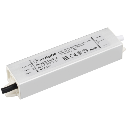 Блок питания ARPV-24020-D 0,83A 24V 20W Arlight 022410