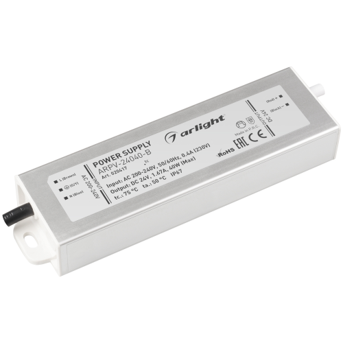 Блок питания ARPV-24040-B 1,67A 24V 40W Arlight 020417