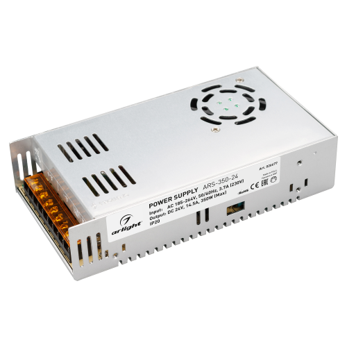 Блок питания ARS-350-24 14,5A 24V 350W Arlight 026677