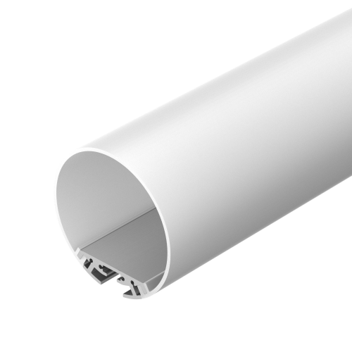 Профиль для лент SL-ROUND-D60-2500 ANOD+OPAL Arlight 020474