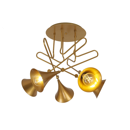 Потолочная люстра Mantra JAZZ PINTURA ORO 6352