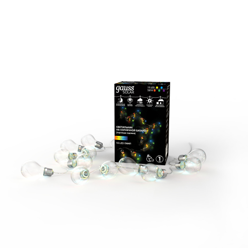 Гирлянда GAUSS SOLAR GS035