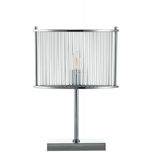 Декоративная настольная лампа Indigo CORSETTO 12003/1T Chrome V000080