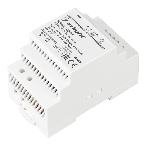 Блок питания ARV-DR60-24 2,5A 24V 60W Arlight 031086