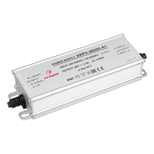 Блок питания ARPV-48200-A1 4,2A 48V 200W Arlight 034690