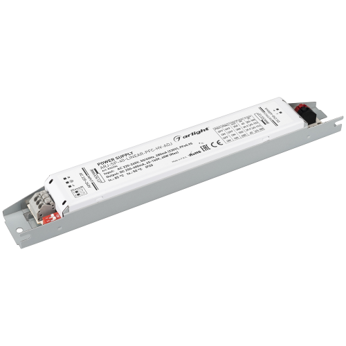 Блок питания ARJ-SP-40-LINEAR-PFC-HV-ADJ 0,25-0,4A 65-140V 40W Arlight 033334