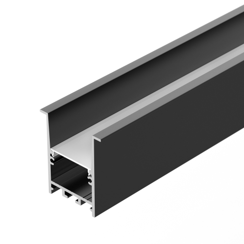 Профиль для лент SL-COMFORT-4551-F-2000 ANOD BLACK Arlight 031766