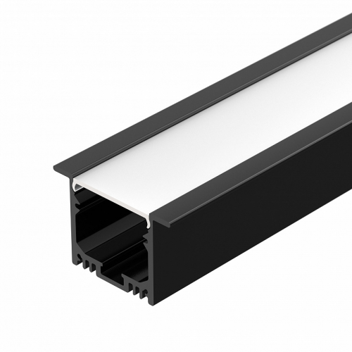 Профиль для лент SL-LINIA49M-F-2000 BLACK Arlight 036513