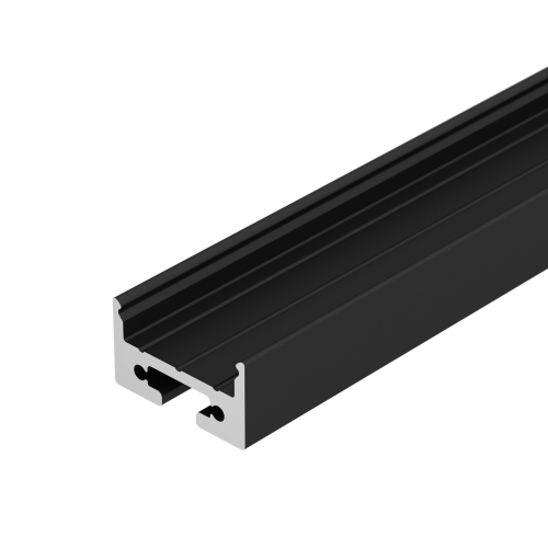 Профиль с экраном для лент SL-LINE-2011M-2500 BLACK+OPAL SQUARE Arlight 027993