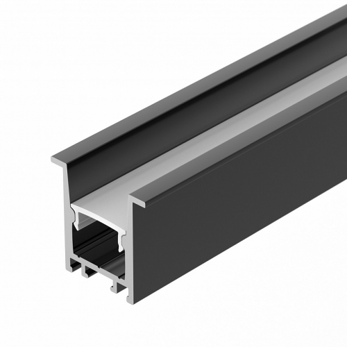 Профиль для лент SL-COMFORT-2322-F-2000 ANOD BLACK Arlight 031771