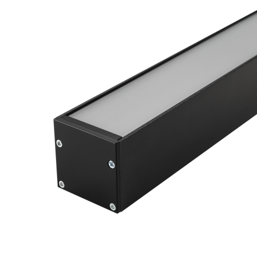 Профиль с экраном для лент SL-LINE-3535-2500 BLACK+OPAL Arlight 027986