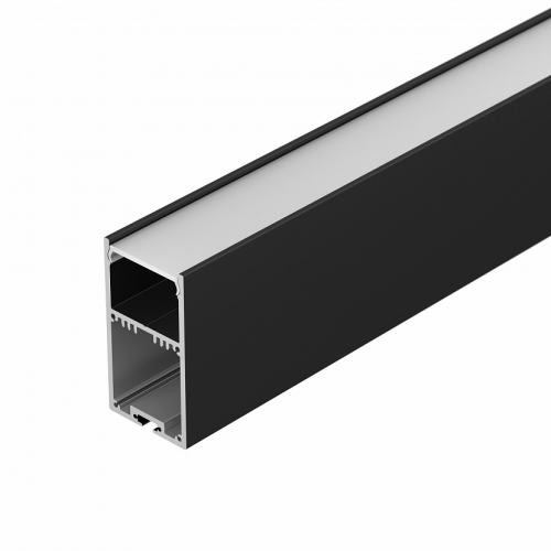 Профиль с экраном для лент SL-LINE-3667-2500 BLACK+OPAL Arlight 027987