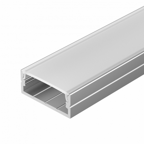 Профиль с экраном для лент ARH-WIDE-H10-2000 ANOD+OPAL Arlight 036768
