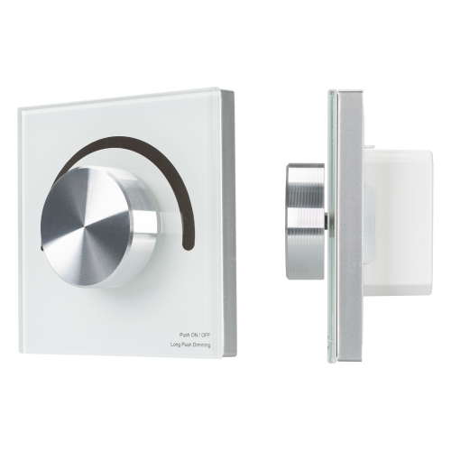 Роторная панель SMART-P90-DIM-G-IN White 230V Rotary RF Arlight 028424