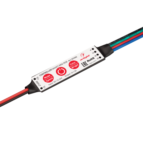 Контроллер SMART-MINI-RGB 12-24V 3x1.5A Arlight 031606