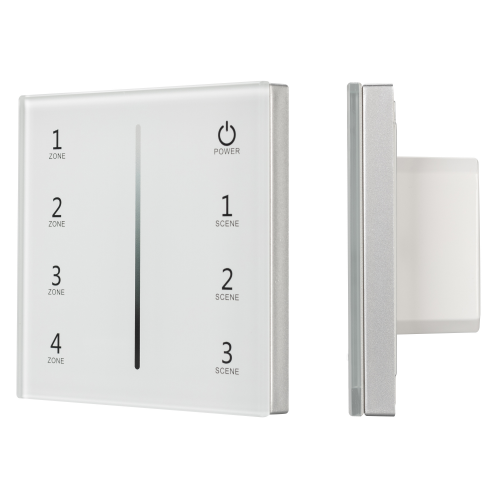 Панель Sens SMART-P29-DIM White 230V 4 зоны RF Arlight 027103