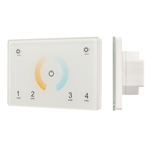 Панель Sens SMART-P81-MIX White 230V 4 зоны RF Arlight 028400