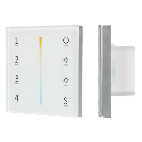 Панель Sens SMART-P38-MIX White 230V 4 зоны RF Arlight 027118
