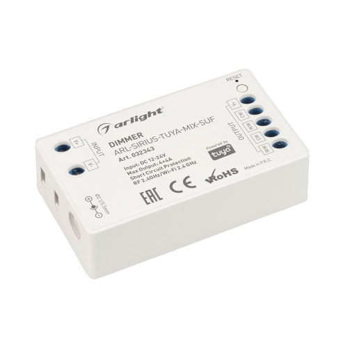 Диммер ARL-SIRIUS-TUYA-MIX-SUF 12-24V 4x4A RF Arlight 032343
