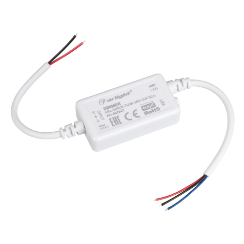 Диммер ARL-SIRIUS-TUYA-MIX-SUF Slim 12-24V 2x3A RF Arlight 032347