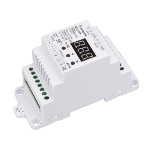 Декодер SMART-K23-DMX512-DIN 12-24V 3x6A Arlight 027126