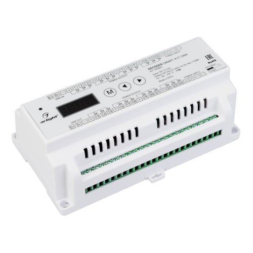 Декодер SMART-K17-DMX 12-24V 24x3A Arlight 023825