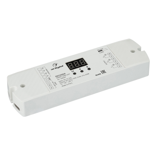 Декодер SMART-DMX-SUF 12-24V 3x6A Arlight 028407