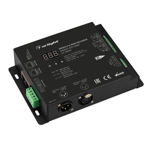 Декодер SMART-K57-DMX 230V 4x2A XLR3 Arlight 028453