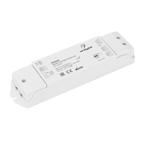 Диммер SMART-D22-DIM-PUSH-SUF 230V 2A TRIAC RF Arlight 032999