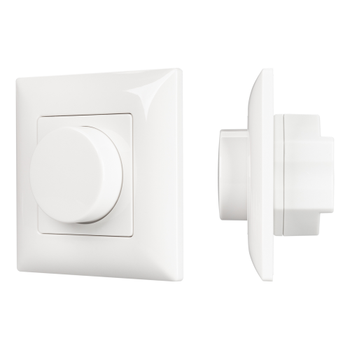 Роторная панель SMART-P14-DIM-P-IN White 230V 1.5A 0/1-10V Rotary RF Arlight 033010