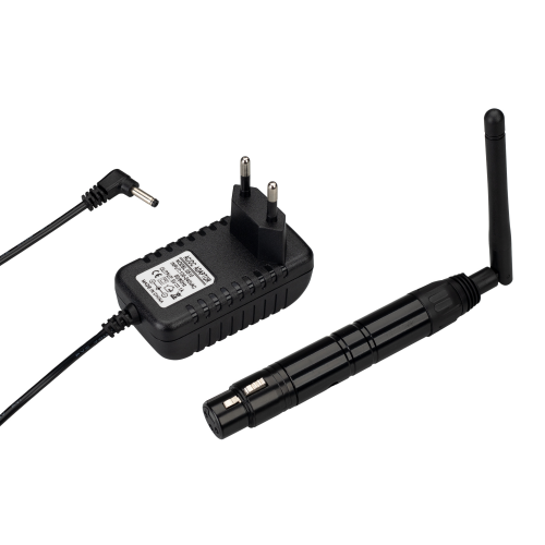 Усилитель SMART-DMX-Receiver Black 5V XLR3 Male RF Arlight 028417