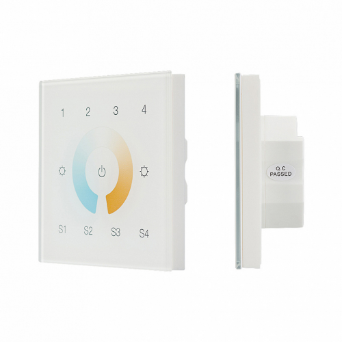 Сенсорная панель DALI-901-11-4G-4SC-MIX-DT8-IN White BUS/230V Arlight 037198