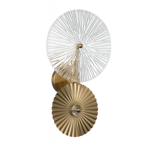 Настенный светильник Indigo MIELE 12021/B/1W Brass V000023
