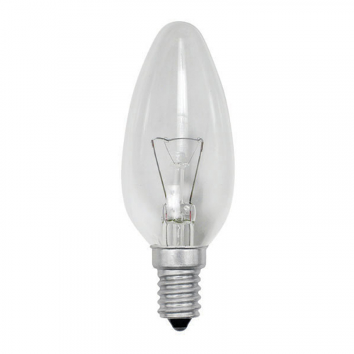 Лампа накаливания Uniel Свеча 40W 390Lm 3500K E14 IL-C35-CL-40/E14