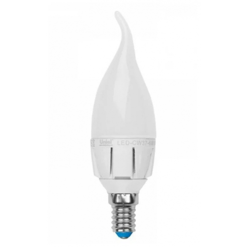 Светодиодная лампа Uniel Свеча на ветру 2W 150Lm 4000K E14 LED-CW37A-2.2/NW/E14 150 lm