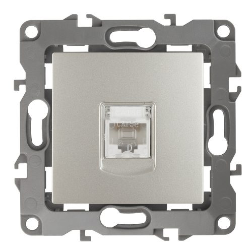 Розетка Интернет RJ-45 IP20 Эра СЕРИЯ 12 12-3107-15 Б0019353