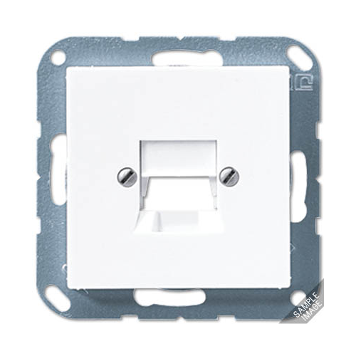 Лицевая панель для розетки интернет RJ-45 Jung AS 500 A569-15NWE