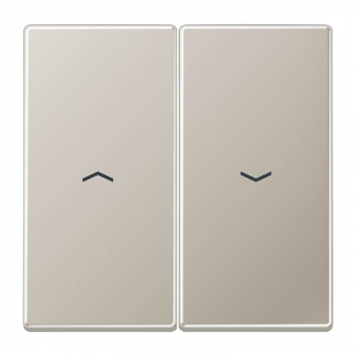 Клавиша для выключателя жалюзи двойная Jung LS 990 ES2995P