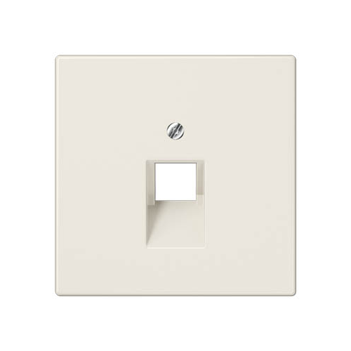 Лицевая панель для розетки телефонной RJ-11/интернет RJ-45 Jung LS 990 LS969-1UA