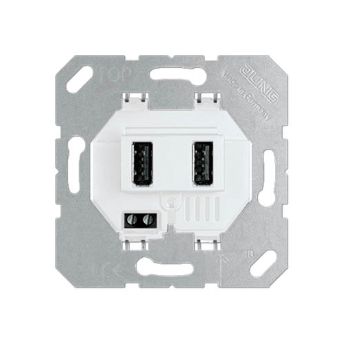 Розетка USB Jung USB3-2WW