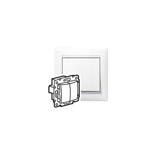 Выключатель двухклавишный Legrand VALENA CLASSIC 694265