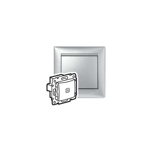 Выключатель одноклавишный с подсветкой Legrand VALENA CLASSIC 694340