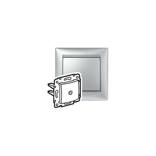 Розетка TV проходная Legrand VALENA CLASSIC 694346