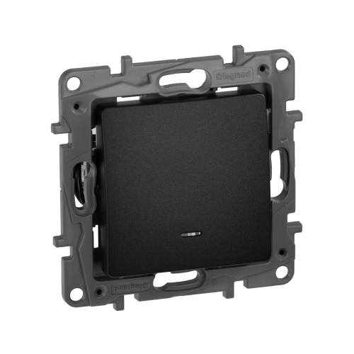 Переключатель одноклавишный с подсветкой Legrand ETIKA 672615