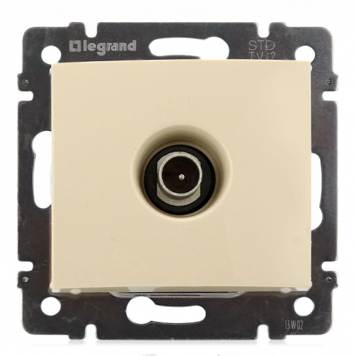 Розетка TV оконечная Legrand VALENA CLASSIC 695617