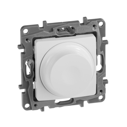 Диммер поворотный, без нейтрали Legrand ETIKA 672219