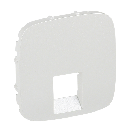Лицевая панель для розетки интернет RJ-45/телефонной RJ-11 одинарной Legrand VALENA LIFE, ALLURE 755419